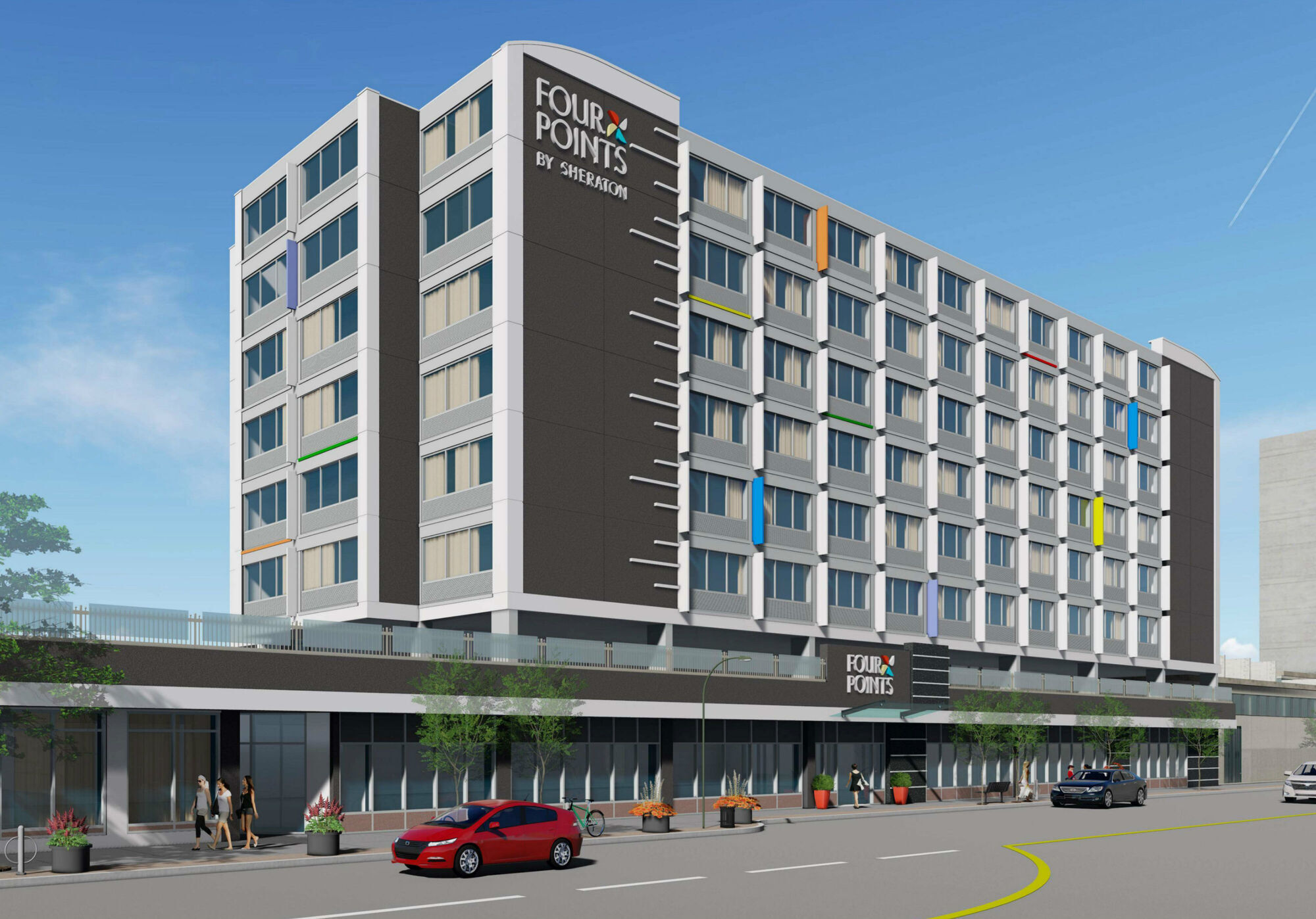 Four Points By Sheraton Windsor Downtown Exteriör bild
